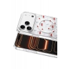 Onegif Apple iPhone 17 Pro Max Uyumlu Misk Simli Magsafe Kapak - Desen 5