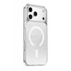 Onegif Apple iPhone 17 Pro Max Uyumlu Sora Simli Magsafe Kapak - Beyaz