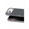 Onegif Apple iPhone 17 Pro Uyumlu Bright Simli Kapak - Gümüş
