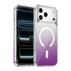 Onegif Apple iPhone 17 Pro Uyumlu Sora Simli Magsafe Kapak - Mor