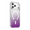 Onegif Apple iPhone 17 Pro Uyumlu Sora Simli Magsafe Kapak - Mor