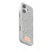 Onegif Apple iPhone 17 Uyumlu Bright Simli Kapak - Beyaz