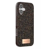 Onegif Apple iPhone 17 Uyumlu Bright Simli Kapak - Gold