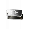 Onegif Apple iPhone 17E Uyumlu Sora Simli Magsafe Kapak - Siyah