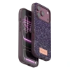 Onegif Apple iPhone 18 Pro Max Uyumlu Bright Simli Kapak - Bordo