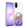 Onegif Samsung Galaxy A07 4G Lotus Simli Magsafe Kapak - Mor