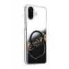 Onegif Samsung Galaxy A07 4G Lotus Simli Magsafe Kapak - Siyah