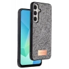 Onegif Samsung Galaxy A36 Bright Simli Kapak - Gümüş