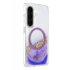 Onegif Samsung Galaxy A37 5G Lotus Simli Magsafe Kapak - Mor