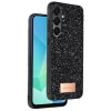 Onegif Samsung Galaxy A56 Bright Simli Kapak - Siyah