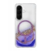 Onegif Samsung Galaxy A57 5G Lotus Simli Magsafe Kapak - Mor