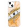 Onegif Apple iPhone 14 Lotus Simli Magsafe Kapak - Yeşil