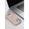 Onegif Apple iPhone 15 Bright Simli Kapak - Siyah