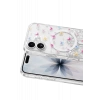 Onegif Apple iPhone 16 Misk Simli Magsafe Kapak - Desen 4