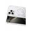 Onegif Apple iPhone 16 Pro Max Misk Simli Magsafe Kapak - Desen 1