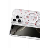 Onegif Apple iPhone 16 Pro Max Misk Simli Magsafe Kapak - Desen 5