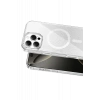 Onegif Apple iPhone 16 Pro Max Sora Simli Magsafe Kapak - Beyaz