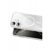 Onegif Apple iPhone 16 Sora Simli Magsafe Kapak - Beyaz
