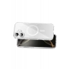Onegif Apple iPhone 16 Sora Simli Magsafe Kapak - Beyaz