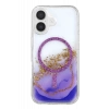 Onegif Apple iPhone 17 Lotus Simli Magsafe Kapak - Mor