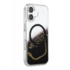 Onegif Apple iPhone 17 Lotus Simli Magsafe Kapak - Siyah