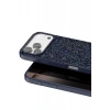 Onegif Apple iPhone 17 Pro Bright Simli Kapak - Mavi