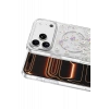 Onegif Apple iPhone 17 Pro Misk Simli Magsafe Kapak - Desen 2