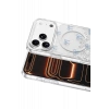 Onegif Apple iPhone 17 Pro Misk Simli Magsafe Kapak - Desen 3