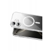 Onegif Apple iPhone 17 Sora Simli Magsafe Kapak - Siyah