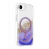 Onegif Apple iPhone 17E Lotus Simli Magsafe Kapak - Mor