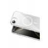 Onegif Apple iPhone 17E Sora Simli Magsafe Kapak - Beyaz