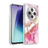Onegif Xiaomi Redmi 14C Lotus Simli Magsafe Kapak - Pembe