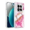 Onegif Xiaomi Redmi Note 15 4G Lotus Simli Magsafe Kapak - Pembe