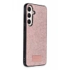 Onegif Samsung Galaxy A05S Uyumlu Bright Simli Kapak - Pembe