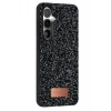 Onegif Samsung Galaxy S25 Plus Uyumlu Bright Simli Kapak - Siyah