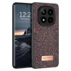 Onegif Xiaomi Redmi Note 14 Pro 4G Uyumlu Bright Simli Kapak - Derin Mor