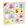 ONY-360-361 Ahşap Tutmalı Eşleştirme - Hangi Hayvan Ne Yer