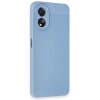 Oppo A38 Uyumlu Kılıf Auto Focus Kapak - Mavi