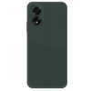 Oppo A38 Uyumlu Kılıf First Silikon - Koyu Yeşil