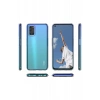 Oppo A52 Uyumlu Kılıf Lüx Şeffaf Silikon