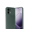 Oppo A6 Pro 4G Auto Focus Karbon Kapak - Koyu Yeşil