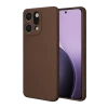Oppo Reno 14 Uyumlu First Silikon - Kahverengi