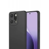Oppo Reno 14 Uyumlu First Silikon - Siyah