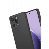 Oppo Reno 14 Uyumlu First Silikon - Siyah