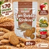 Organik Tam Buğday Bisküvi 80gr