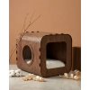 Özel Tasarım Nova MDF Kedi Evi