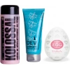 Ozzy Store Tenga Egg Stepper Mastürbatör ve Kolossal Krem ve Penis Development Cream