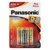 Panasonic 4+2 Alkalin Pro Power İnce Pil 1 Adet