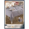 Planet Amerikan Servisli Gri-Silver 8 Kişilik 160 × 260 cm masa seti