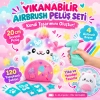 Plush Kawaii Kitty Peluş Boyama Seti